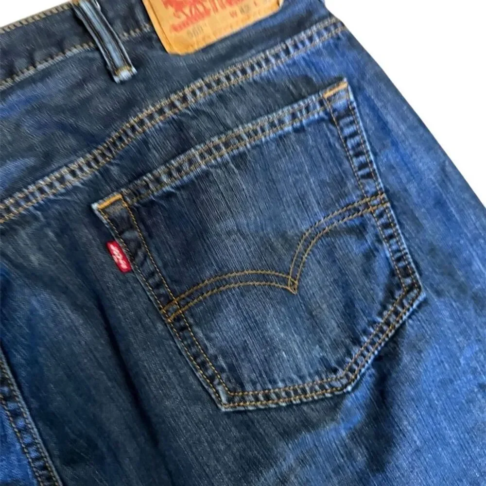 Levi's Men's 569 Straight Jeans Blue Size 42 x 27